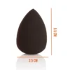 Éponge de maquillage - noir