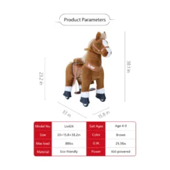 Ponycycle ponycycle blanc