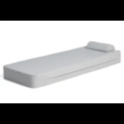 Poolbed gris perle poolbed 180x70xh18