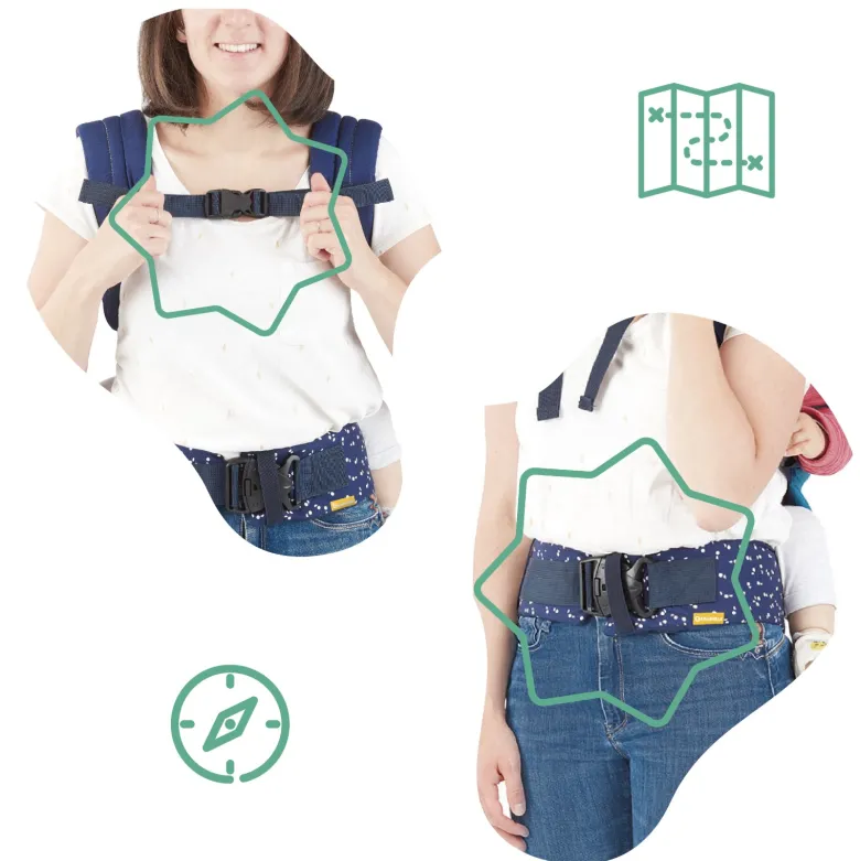 Porte bébé physiologique - easy & go