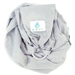 Porte-bébé sling sukkiri gris