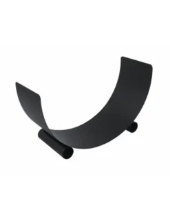 Porte bûches demi-lune turyn acier ø70cm