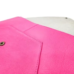 Porte-documents cuir marcel fushia