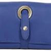 Porte-feuille femme katana cuir sauvage k753105 Bleu foncé