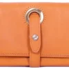 Porte-feuille femme katana cuir sauvage k753105 Orange