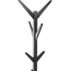 Porte-manteaux en bois 8 tiges noir
