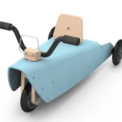 Porteur moto - bleu