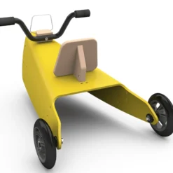 Porteur moto - jaune