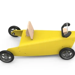 Porteur voiture - jaune