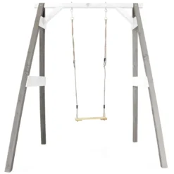 Portique 1 balançoire en bois axi