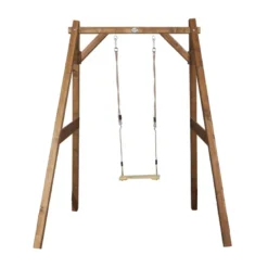 Portique simple brun axi 1 balancoire