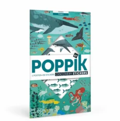 Poster en stickers - ocean - 6-12 ans