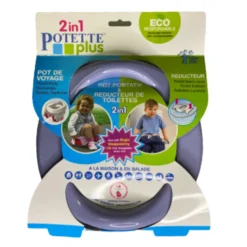 Pot de voyages et réducteur de toilettes