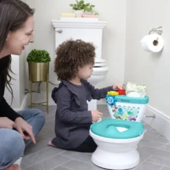 Pot et réducteur de toilette 2 en 1