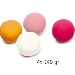 4 pots pâte à modeler +2y sweet djeco