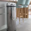 Poubelle automatique inox artic 50l