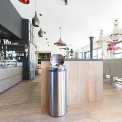 Poubelle automatique inox artic 50l