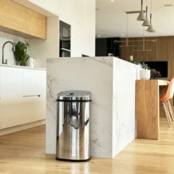 Poubelle automatique inox largo 42l