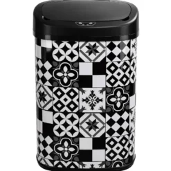 Poubelle automatique inox majestic 58l