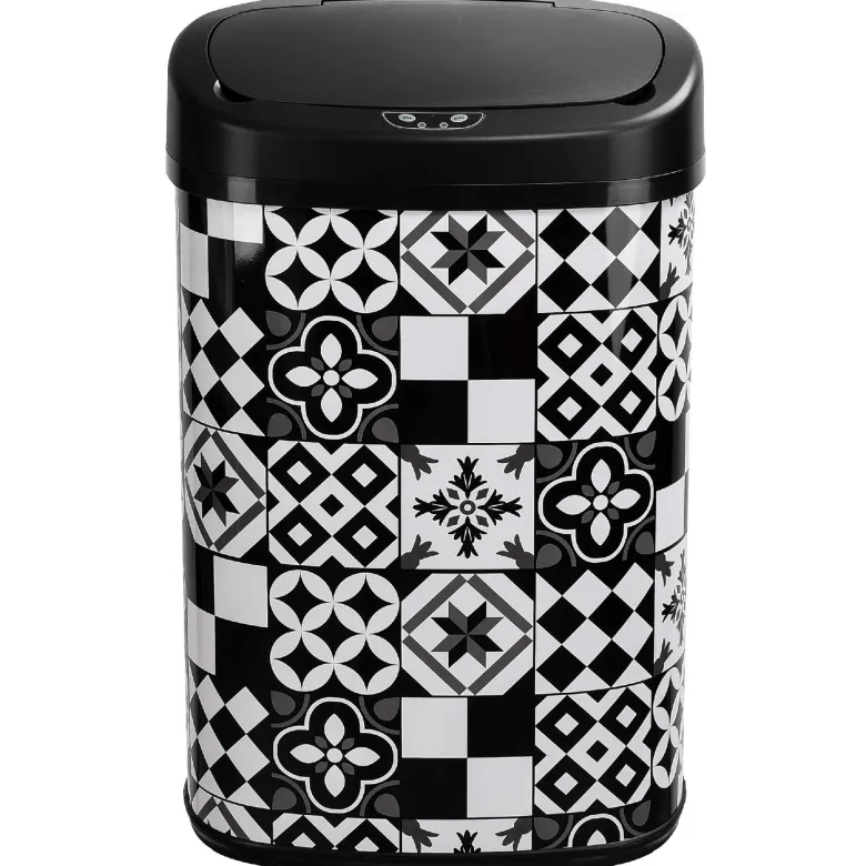 Poubelle automatique inox majestic 58l