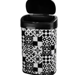 Poubelle automatique inox majestic 58l