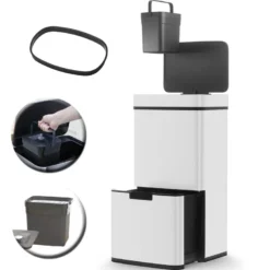 Poubelle de tri automatique narvik 75l