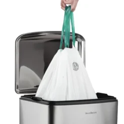 Poubelle à pédale 30l, inox edition - n°712