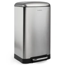 Poubelle à pédale 30l, inox edition - n°712
