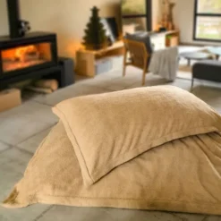 Pouf d'intérieur xxl - beige