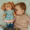 Poupée douce olivia, 34 cm de haut