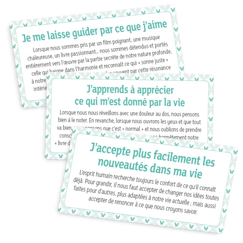 Pour apprendre à lâcher prise