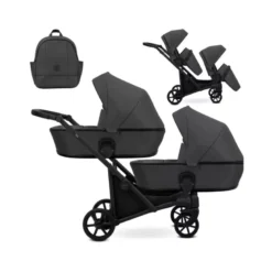 Poussette brav duo 2in1 bd-02 graphite