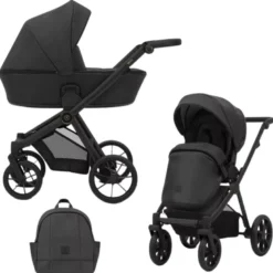 Poussette brav 2in1 bre-11 black eco
