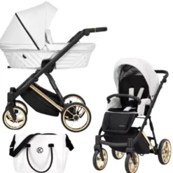 Poussette kunert beige