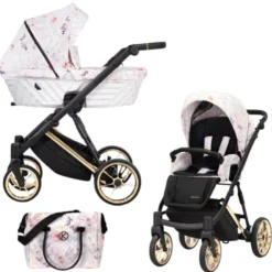 Poussette kunert beige