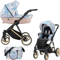 Poussette kunert bleu