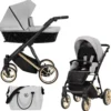 Poussette kunert marron