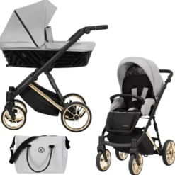 Poussette kunert marron