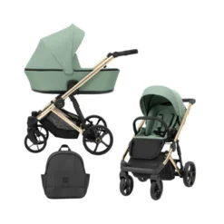 Poussette kunert marron