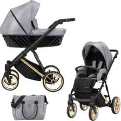 Poussette kunert marron