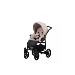 Poussette mata 06 b rose cadre noir