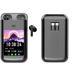 Power bank avec écouteurs intégrés 5000 mah