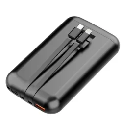 Power bank avec écouteurs intégrés 5000 mah
