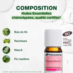 Pranarom - diffusion assainissant pour bébé - bio