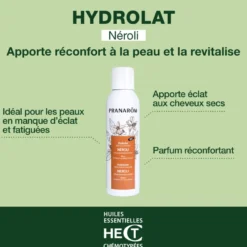 Pranarom - eau florale fleur d'oranger - bio
