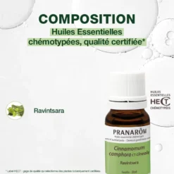 Pranarom - huile essentielle de ravintsara