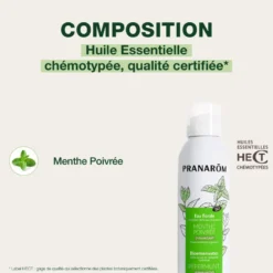 Pranarom - hydrolat de menthe poivrée - bio