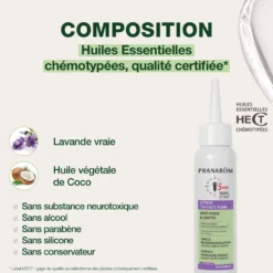 Pranarom - lotion traitante flash anti-poux et lentes