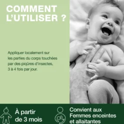 Pranarom - roller après piqûres bébé - bio