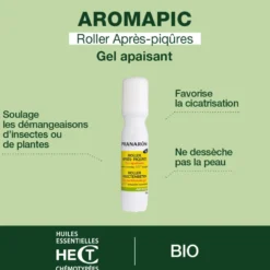 Pranarom - spray répulsif anti-moustiques et tiques + roller après-piqûres - bio